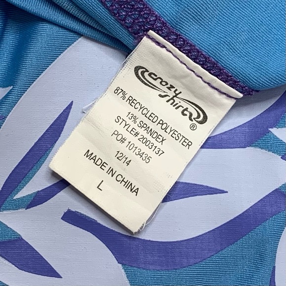 Crazy Shirts UV Water Shirt Short Sleeve Rash Guard - Picture 10 of 12